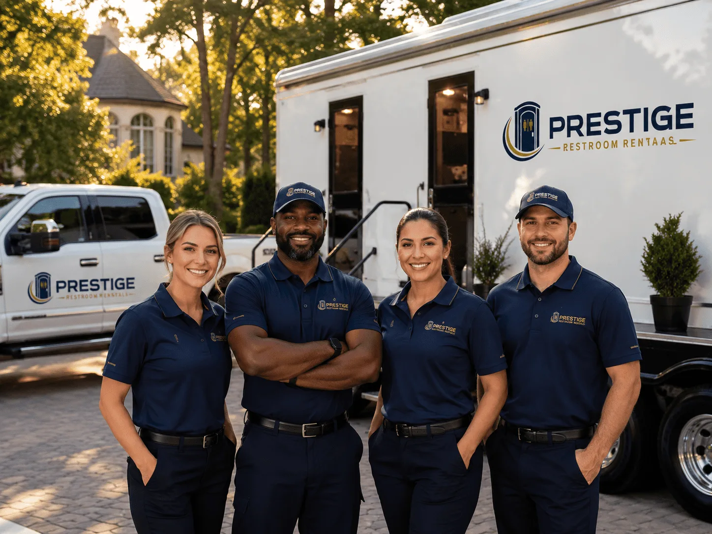 Trusted Luxury Portable Restrooms company in Colfax, LA